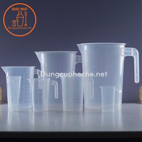 Ca đong nhựa quai hở 100ml - T700 -8%