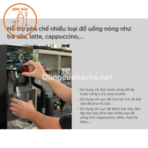 Máy sục sữa áp suất cao Unibar UBS - 1VS -C10