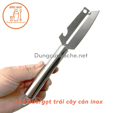 Dao bào/gọt trái cây cán inox +8%