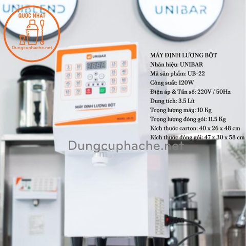 Máy định lượng bột UNIBAR UB-22 -C?