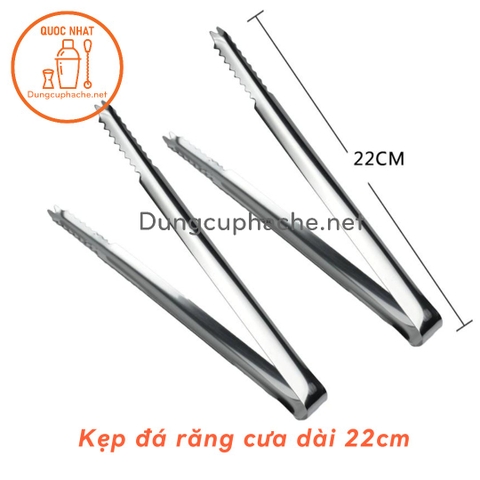Kẹp đá răng cưa DÀI 22cm - Loại Dày đẹp -K