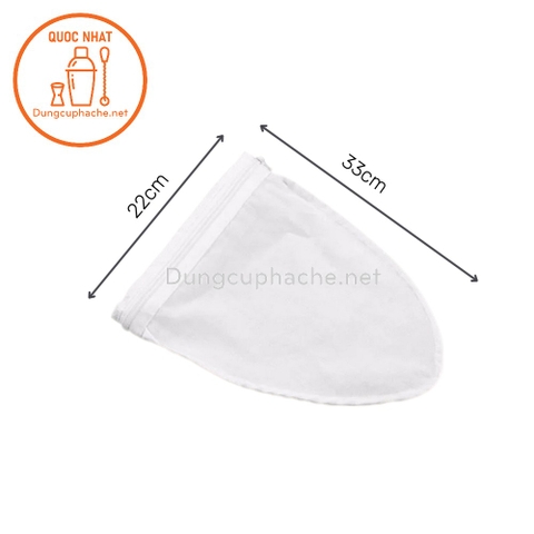 Túi vải của vợt lọc trà LỚN +8%