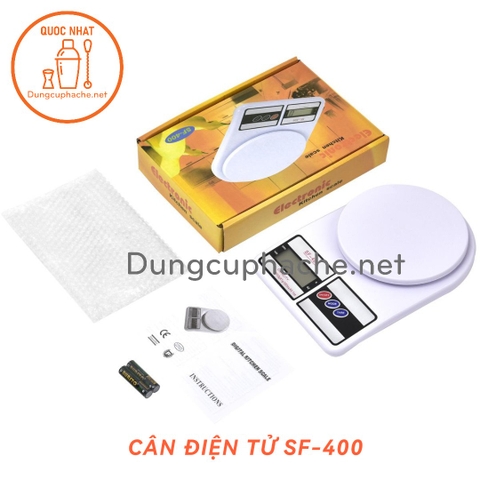 Cân điện tử mặt tròn SF400 - T40  +8%