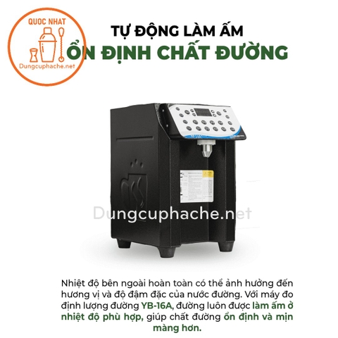 Máy định lượng đường Yubann YB-16A +8%