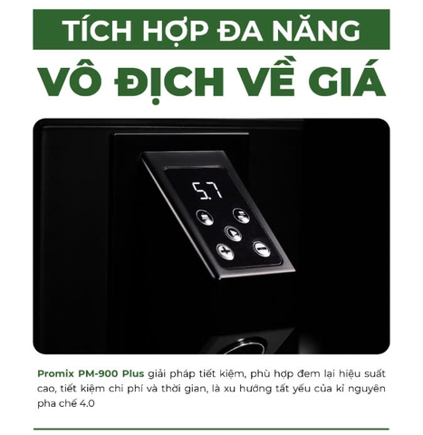 Máy xay cafe tích hợp nén Promix PM-900 Plus -10%