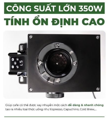 Máy xay cafe tích hợp nén Promix PM-900 Plus -10%