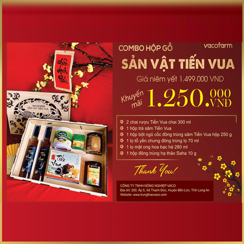 Set quà tết - Sản vật Tiến Vua