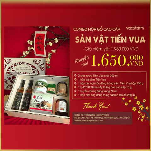 Set quà tết - Sản vật Tiến Vua cao cấp