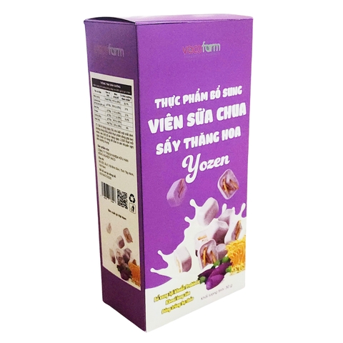 Viên sữa chua sấy thăng hoa YOZEN - Hộp 30g