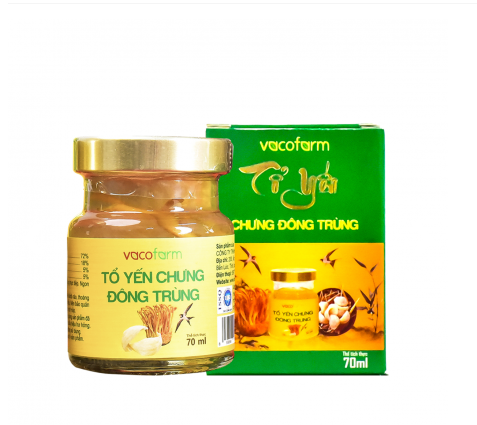 Tổ yến chưng đông trùng Vacofarm 70ml