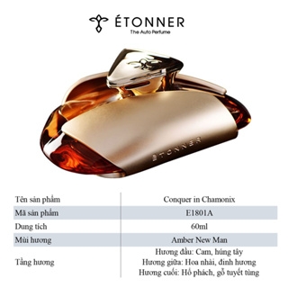 Nước Hoa Ô Tô Cao Cấp Chính Hãng Nhập Khẩu Etonner 60ML