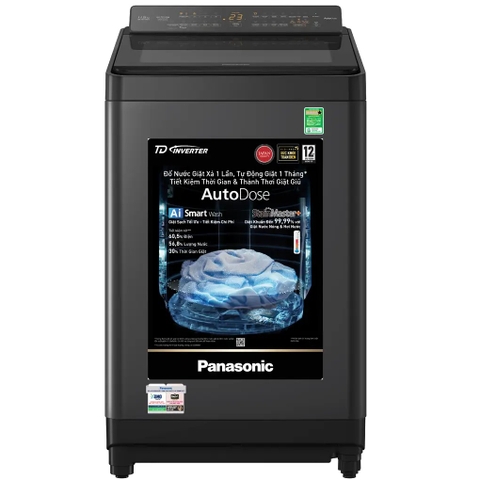 Máy giặt Panasonic Inverter lồng đứng 10.5kg NA-FD105W3BV
