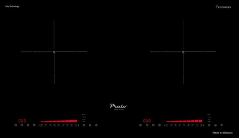 Bếp từ Prato 2 vùng nấu PT-028
