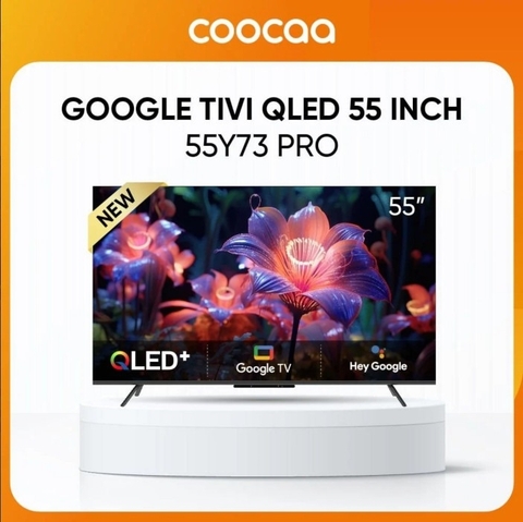 Google Tivi Coocaa 4K Qled 55 inch 55Y73 pro 2024