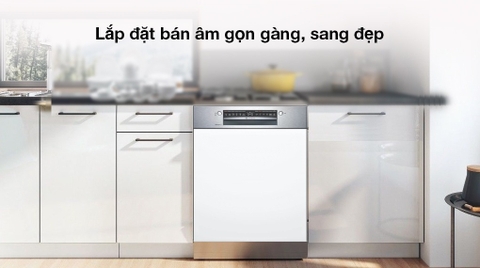 Máy Rửa Bát Bosch Bán Âm SMI4HCS48E