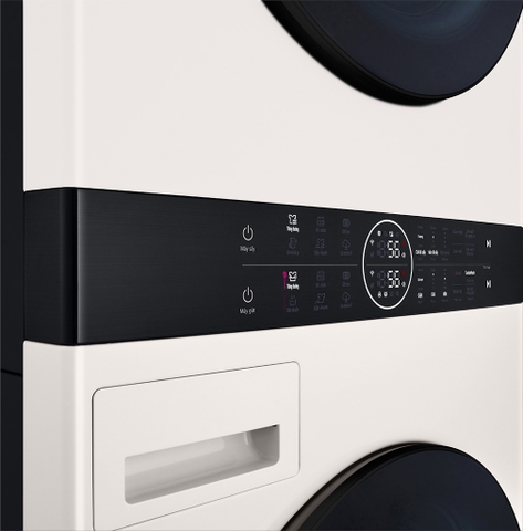Tháp giặt sấy LG WashTower Inverter giặt 14 kg - sấy 10 kg WT1410NHE
