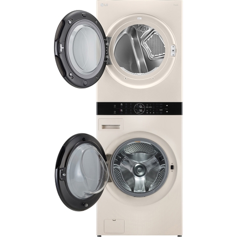 Tháp giặt sấy LG WashTower Inverter giặt 14 kg - sấy 10 kg WT1410NHE