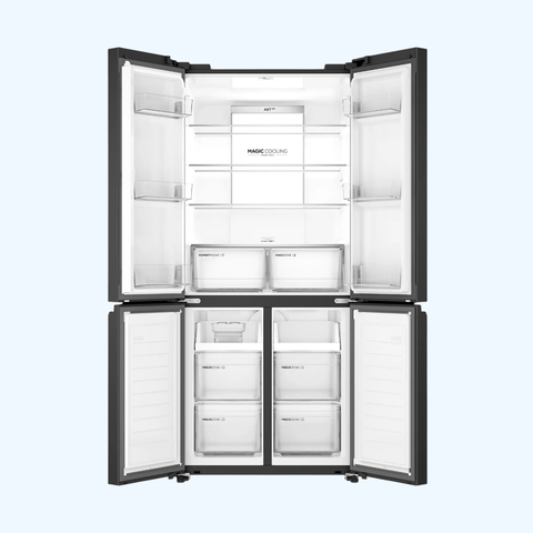 Tủ lạnh Aqua Inverter 529 lít Multi Door AQR-M600XA(GC)