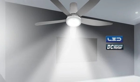 Quạt trần Panasonic 5 cánh có đèn Led F-60UFN