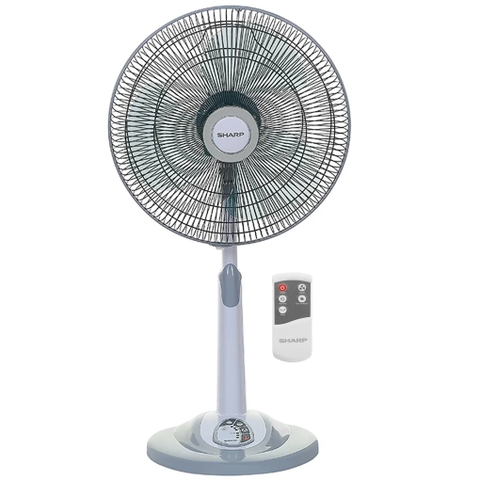 Quạt cây Sharp 3 cánh PJ-L40RV-LG (có khiển)