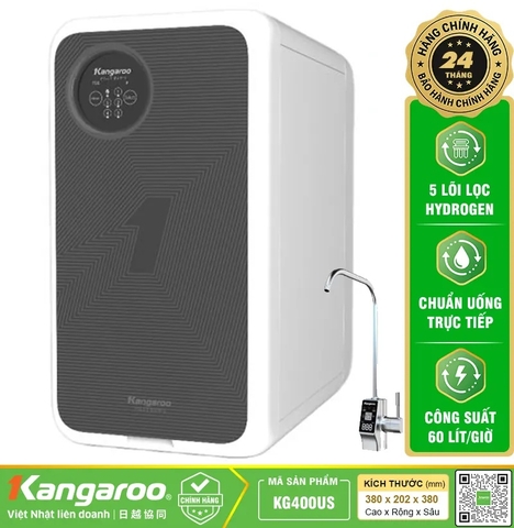Máy lọc nước Kangaroo Hydrogen KG400US (Mới 2026)