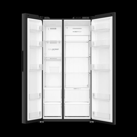 Tủ lạnh Side By Side Aqua Inverter 569 lít AQR-S633XA(SL)