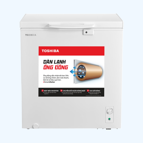 Tủ đông Toshiba Inverter 201 lít GR-RC265CM-PMV(01)