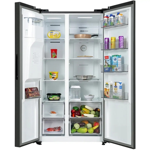 Tủ lạnh Toshiba inverter 568 lít side by side GR-RS755WIA-PGV(22)-XK