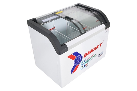 Tủ Đông kính cong Sanaky Inverter 280 lít VH-3899K3