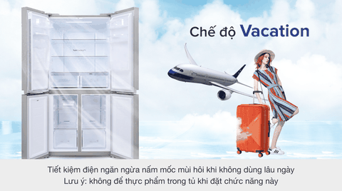 Tủ lạnh Samsung Inverter 511 lít Multi Door RF48A4010M9/SV