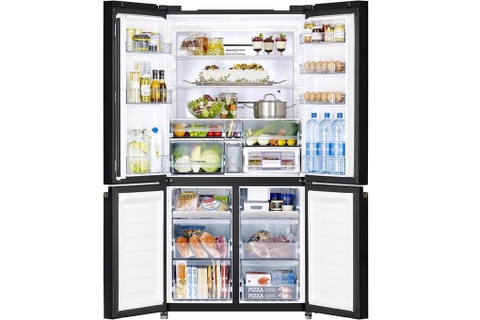 Tủ lạnh Hitachi 4 cánh Inverter 645 lít R-WB700VGV4 (GBK)