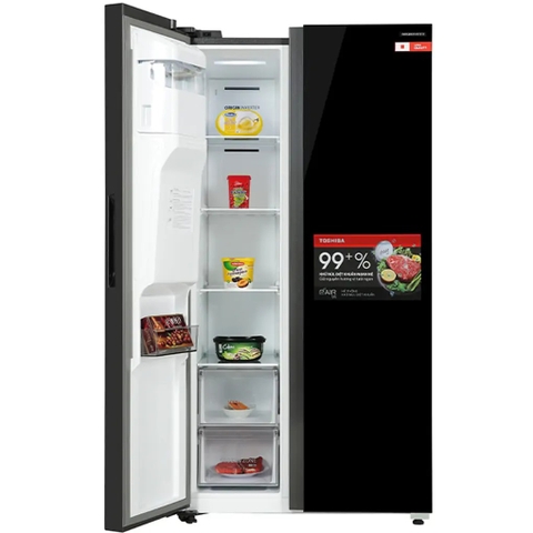 Tủ lạnh Toshiba inverter 568 lít side by side GR-RS755WIA-PGV(22)-XK