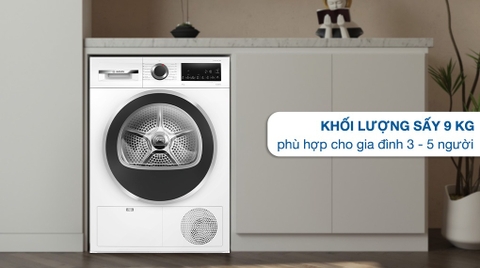 Máy sấy ngưng tụ Bosch 9 kg WPG24100MY