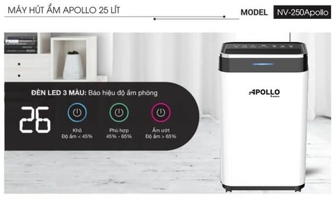 Máy Hút Ẩm Apollo Sumikura 25 Lít NV-250Apollo