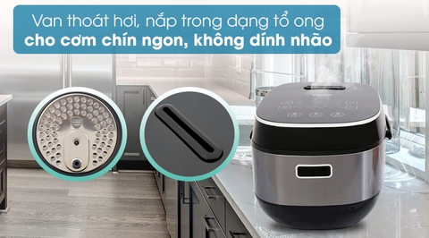 Nồi cơm cao tần Sharp 1.8 lít KS-IH191V-BK