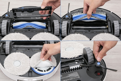 Robot hút bụi lau nhà Ecovacs N30 PRO OMNI