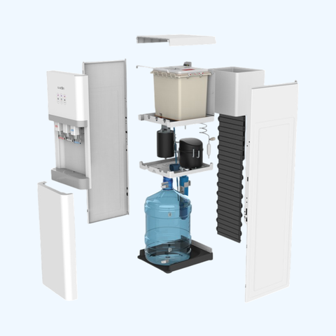 Cây nước nóng lạnh nguội Karofi HCV208