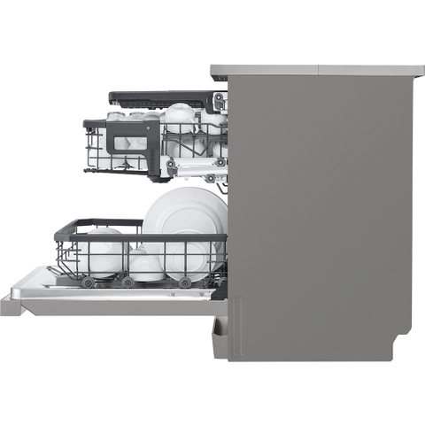 Máy rửa bát độc lập 14 bộ LG Quadwash TrueSteam LDT14SVA4