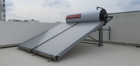 Bình nóng lạnh Năng lượng mặt trời Ariston 250 Lít KAIROS THERMO DR-2 250- 2 tấm phẳng