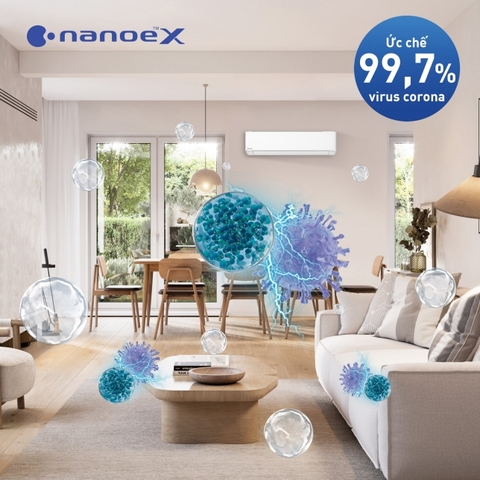 Điều hòa Panasonic 2HP-18.100BTU 1 chiều Inverter cao cấp CS-U18ZKH-8