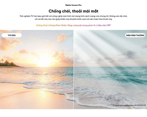 Google Tivi Coocaa 4K Qled 55 inch 65Y73 pro 2024