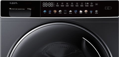 Máy giặt Aqua Inverter 11 kg AQD-DDW1100J BK