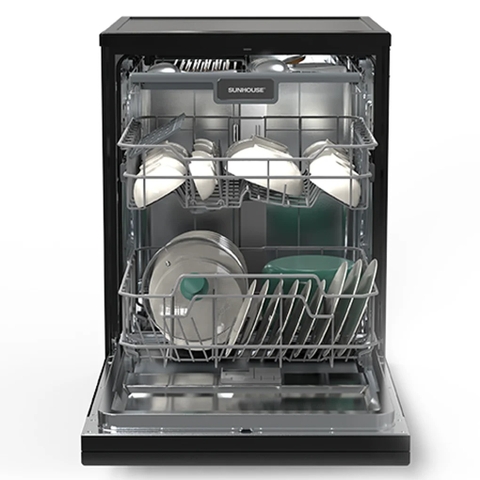 Máy Rửa Bát độc lập Sunhouse 15 bộ SHB8014SMB