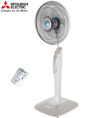 Quạt cây Mitsubishi LV16-RA SF-GY (xám nhạt)