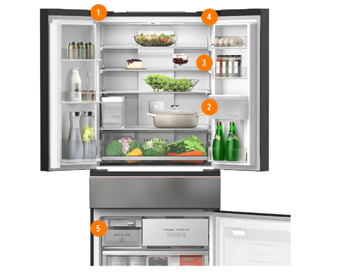 Tủ lạnh Panasonic Inverter 540 Lít NR-YW590YHHV