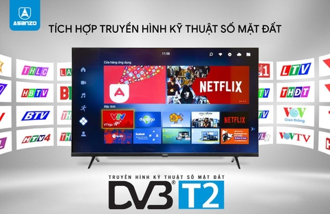 Smart tivi Asanzo 43 inch 43S51