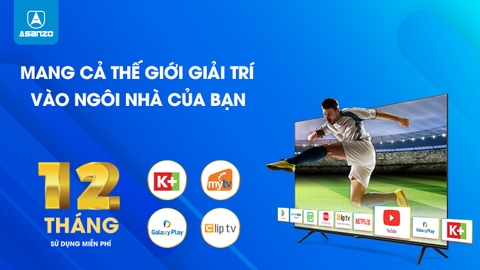 Smart tivi Asanzo 43 inch 43S51