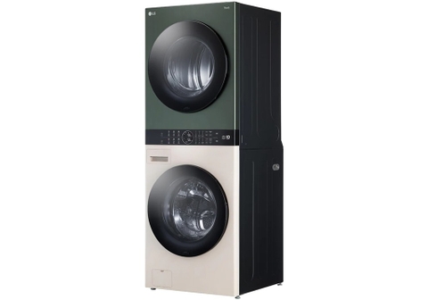 Tháp máy giặt sấy LG WashTower Inverter giặt 21 kg - sấy 16 kg WT2116SHEG