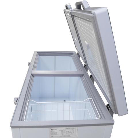 Tủ đông nắp kính cường lực Sanaky Inverter 280 lít dàn đồng VH-2899W4K (1 đông 1 mát)