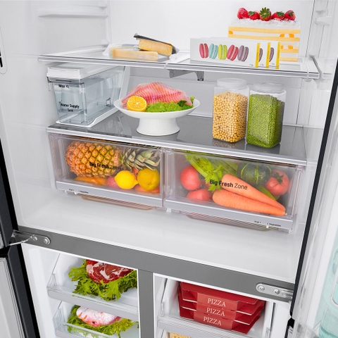 Tủ lạnh LG Inverter 570 lít Multi Door InstaView Door-in-Door GR-X22MB